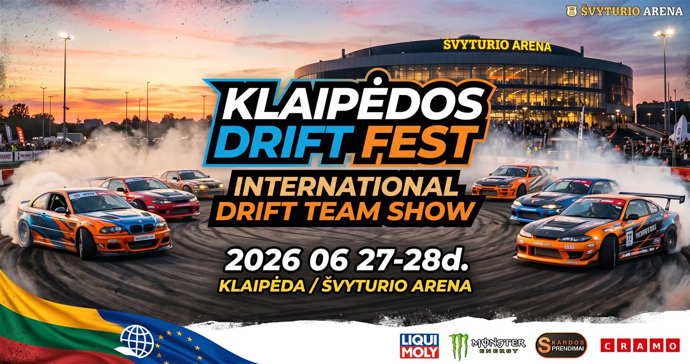 Klaipėda Drift Fest – International Drift Team Show