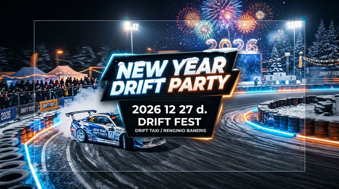 New Year Drift Party / OVATION ECO DRIFT FEST – 27 December 2026